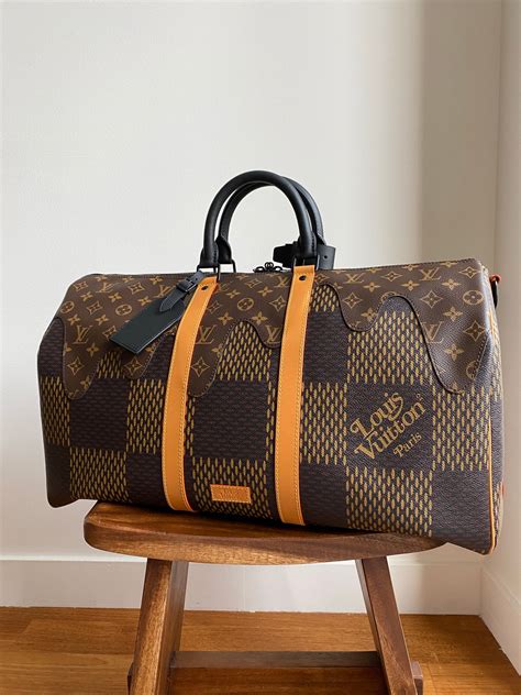 louis vuitton x nigo keepall bandouliere|louis vuitton keepall 50 size.